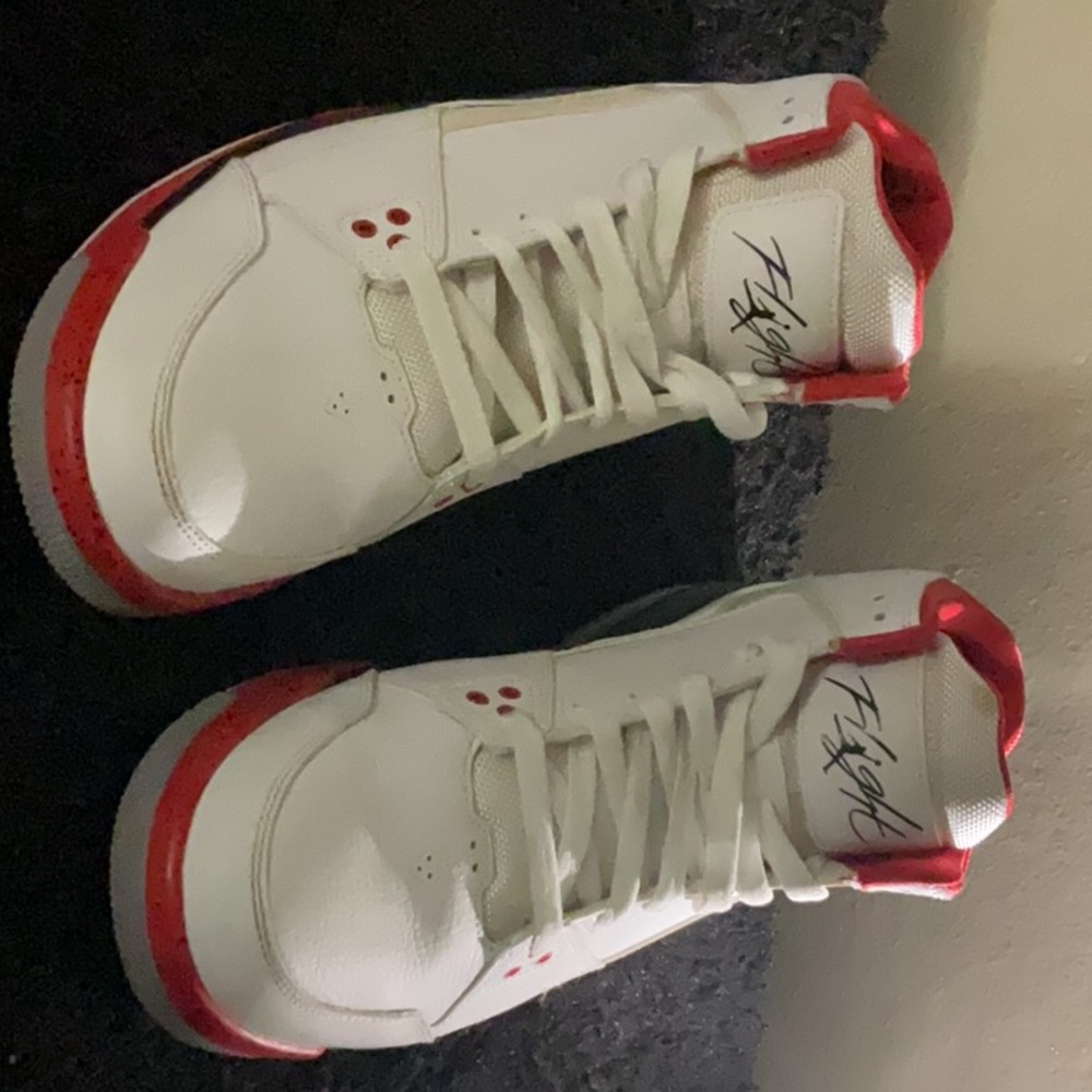 Jordan Flight Red/White 11 men